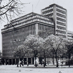 1951 Dienstgebäude BKA Außenstelle Hamburg (refer to: &#034;Criminal Police Office for the British Zone&#034; is integrated into the Bundeskriminalamt)
