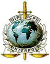 Logo der Internationalen kriminalpolizeilichen Organisation (IKPO) (verweist auf: Beitritt zur IKPO-Interpol)