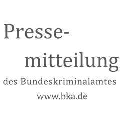 Pressemitteilungen (verweist auf: CEO-Fraud: Einladung für Medienvertreterinnen und Medienvertreter – Pressetermin im Bundeskriminalamt)