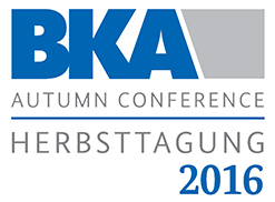 Logo der BKA-Herbsttagung 2016