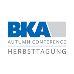 Logo der BKA Herbsttagung (verweist auf: Presseeinladung zur Herbsttagung des Bundeskriminalamtes)