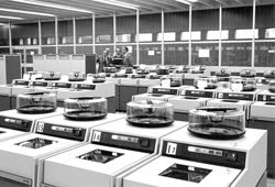 BKA computer centre 1976  (refer to: Establishment of the &#034;Data Processing&#034; Division)