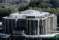 Building of the ICPO-Interpol General Secretariat in Lyon, France  (refer to: President Paul Dickopf becomes president of the International Criminal Police Organisation (ICPO))